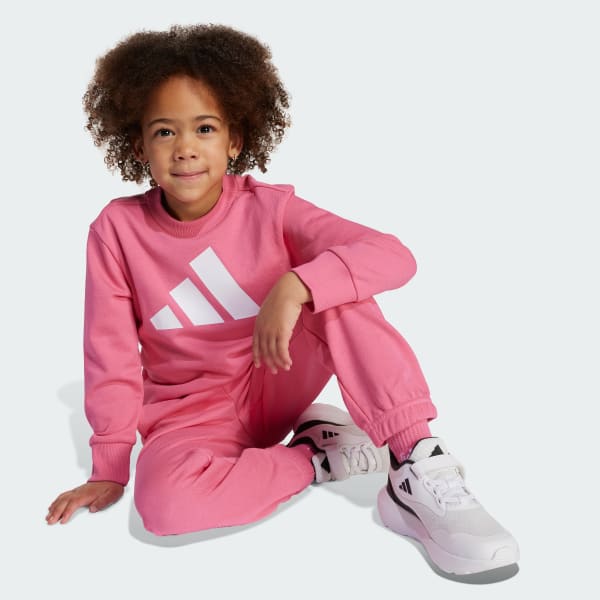 Pink Essentials Joggers Set Kids