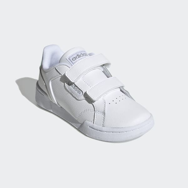 white youth adidas shoes