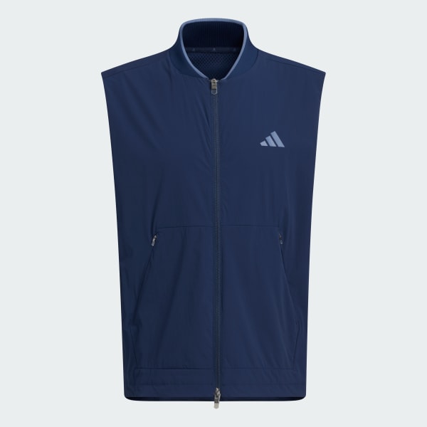 ブルー 【ゴルフ】防風ベスト