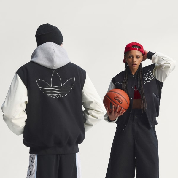 Negro Chaqueta de Básquet Originals