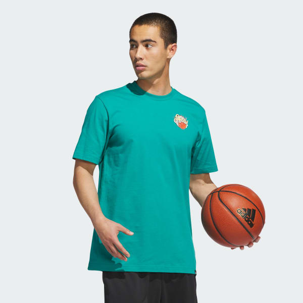 Green Nothing But Net Graphic Tee