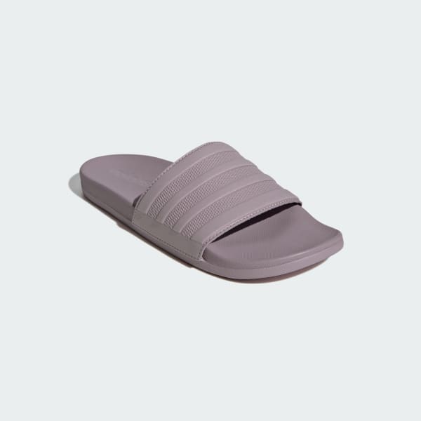 Purple Adilette Comfort Slides