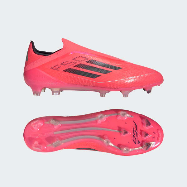 adidas F50 Elite Laceless Firm Ground Boots - Pink | adidas