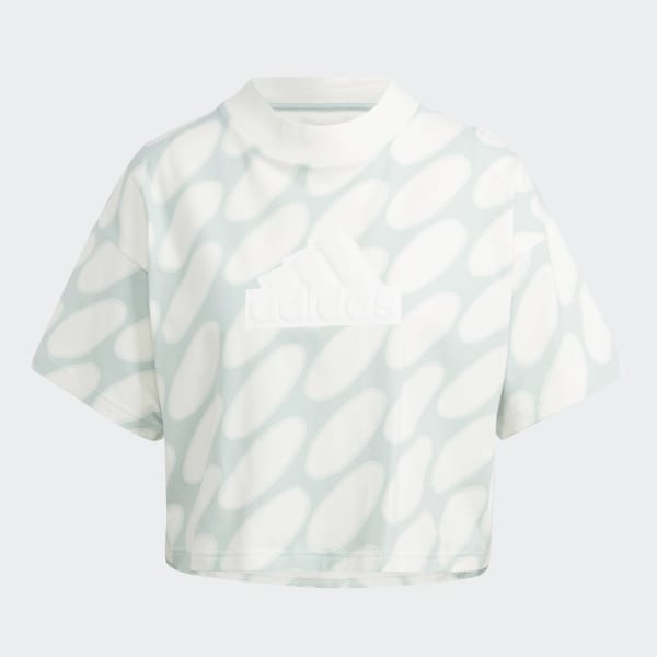 Weiss Marimekko Future Icons 3-Streifen T-Shirt