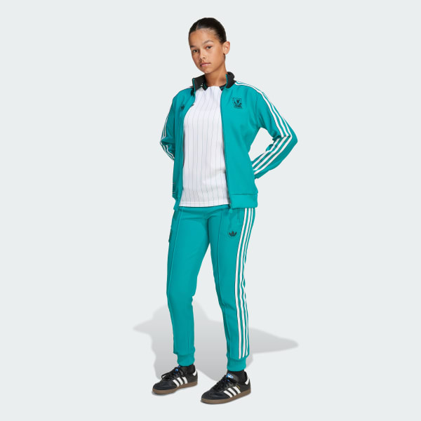 adidas Liverpool FC Terrace Icons Track Top Kids - Green