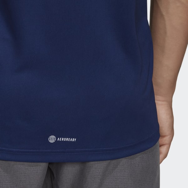 Niebieski Run It Tee