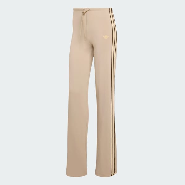 Beige PANTALÓN CASUAL PIERNA RECTA