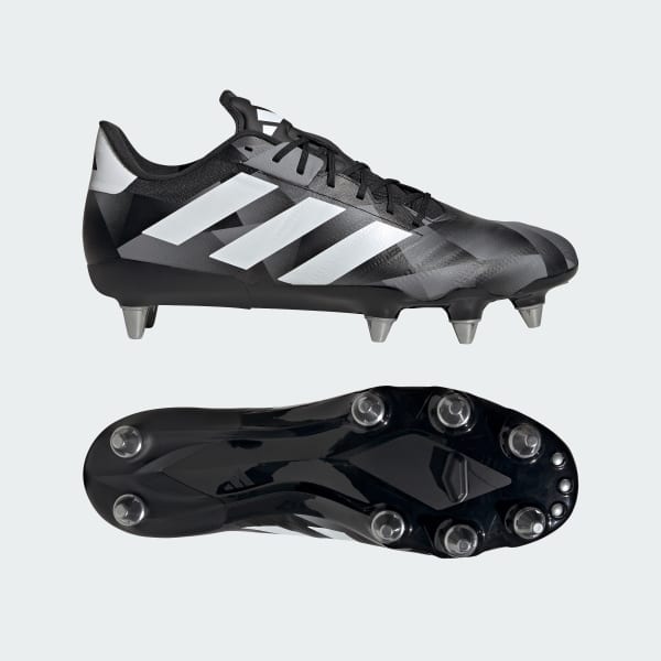 Negro Zapatos de Rugby Kakari RS