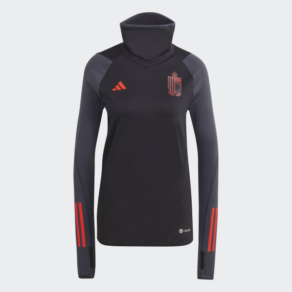 Schwarz Belgien Tiro 23 Warm Oberteil