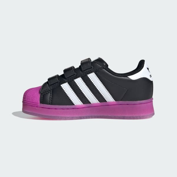 adidas Superstar LED Lights Comfort Closure Shoes Kids Black adidas UK