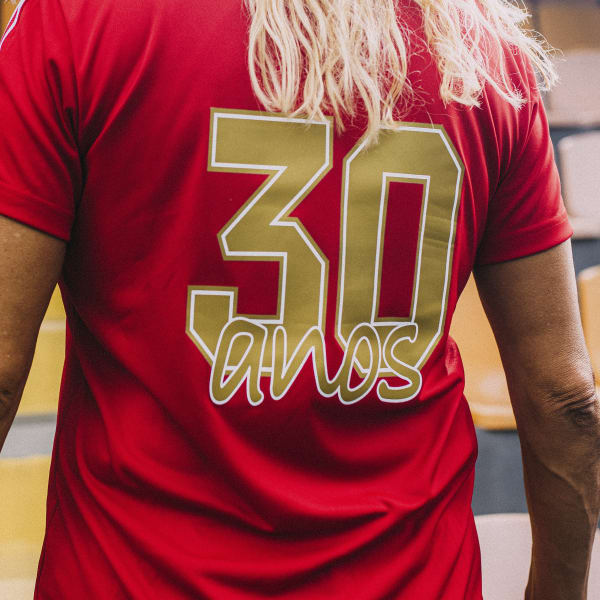 Camisa do Flamengo adidas 30 anos da Copa - Feminina