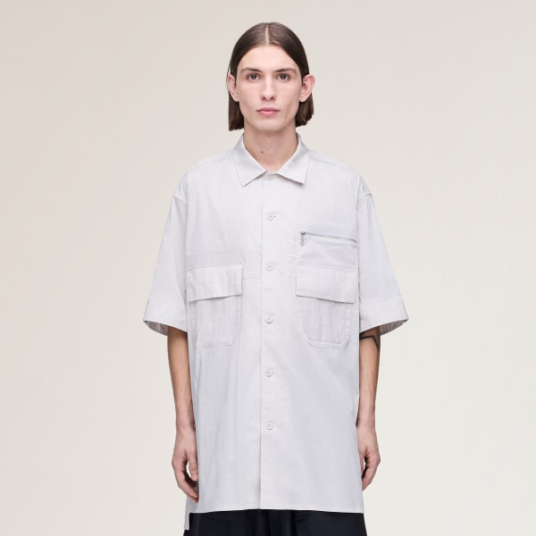 White Y-3 UT SHORT SLEEVE SHIRT