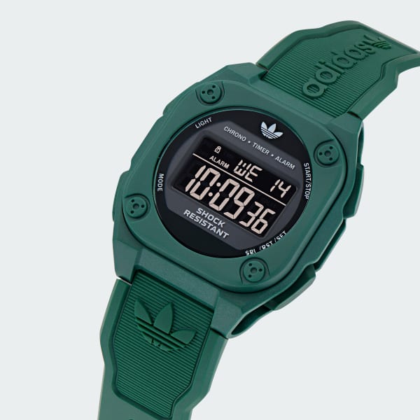 グリーン City Tech Four ウォッチ