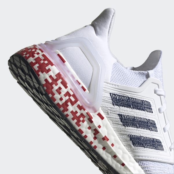 White Ultraboost 20 Shoes DVF22