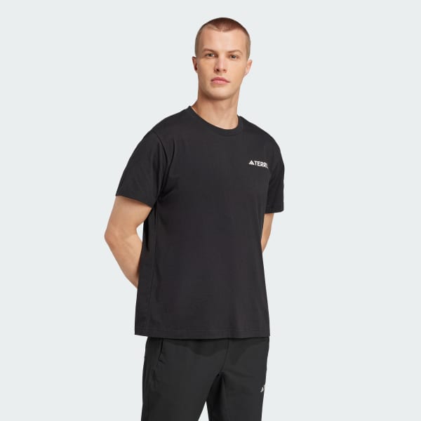 Negro Polera Estampada