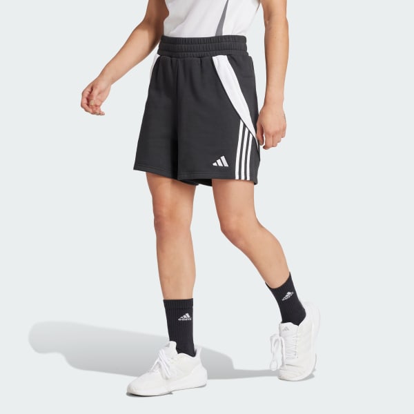 Black Tiro 24 Sweat Shorts