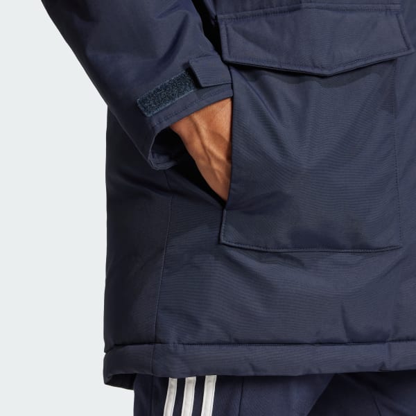 アディダス Paveric ファーパーカー - ブルー | アディダス ジャパン