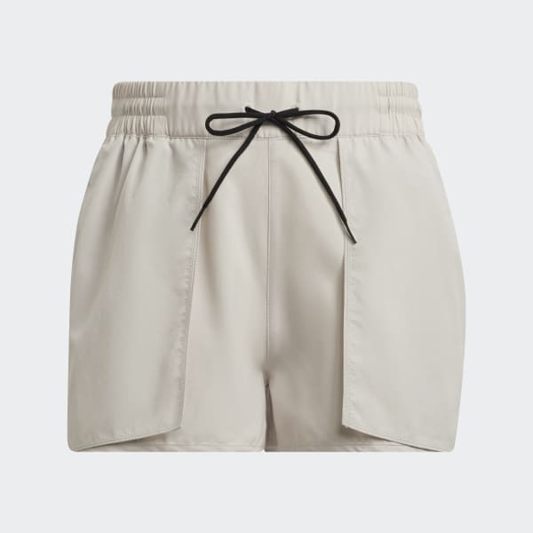Beige Parley Run For The Oceans shorts EVF02
