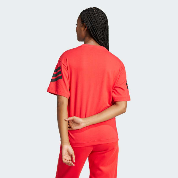 Κόκκινο Future Icons 3-Stripes Tee