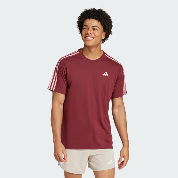 Own the Run 3 Stripes Tee