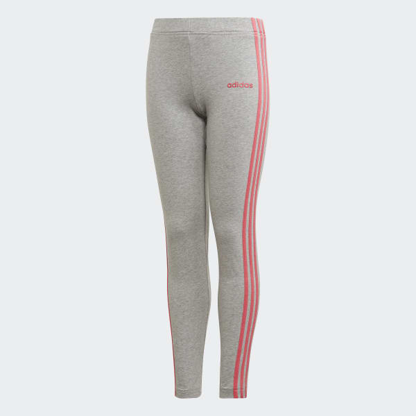 adidas leggings grey and pink