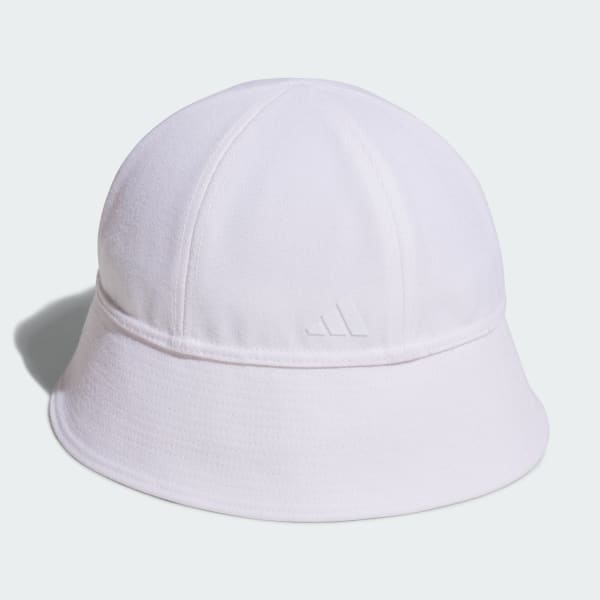 White UPF50+ 버킷 햇