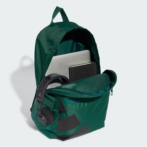 Hijau Tas Ransel Classic Back-to-School Badge of Sport