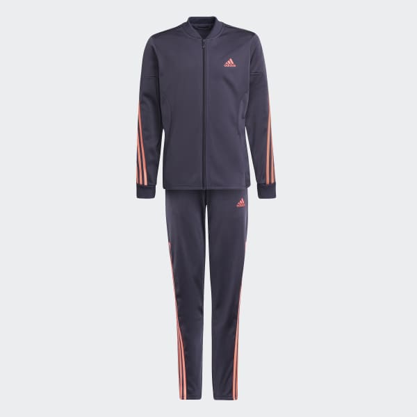Niebieski AEROREADY 3-Stripes Polyester Track Suit TC087