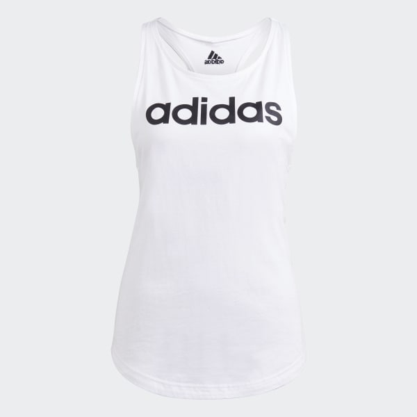 Hvid LOUNGEWEAR Essentials Loose Logo tanktop 28873