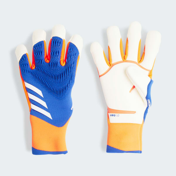 Bleu Gants de gardien hybrides Predator Pro Promo