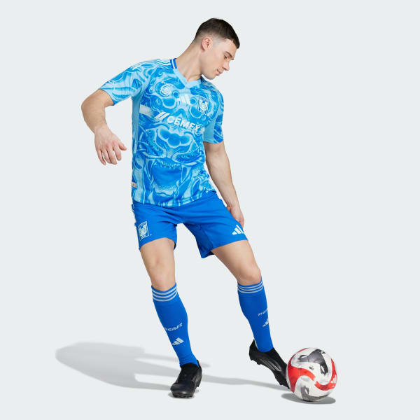 Azul Camiseta auténtica de Tigres UANL 25/26