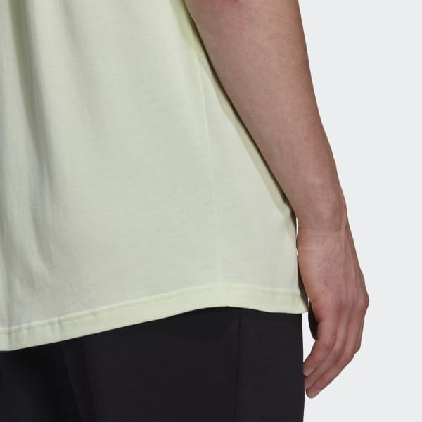 Green Essentials Embroidered Linear Logo T-Shirt 29192