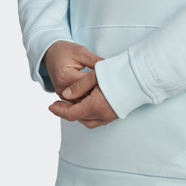 Blauw ALL SZN Fleece Boyfriend Hoodie TO097