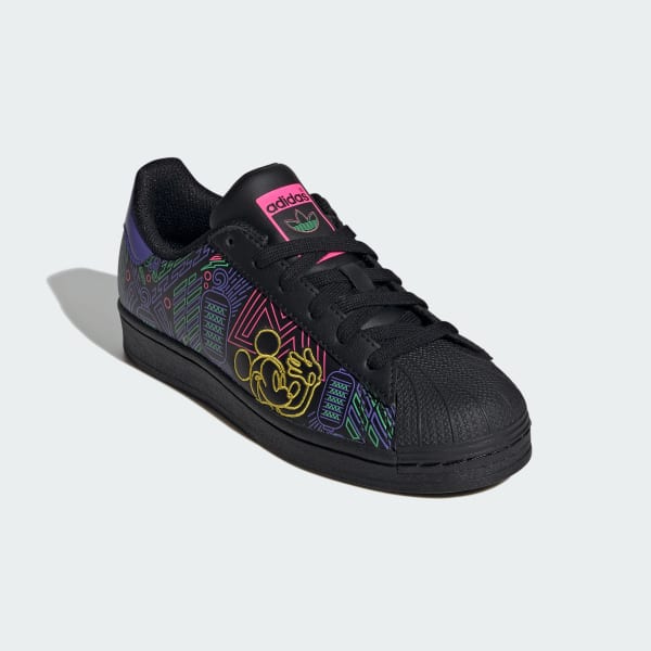 Adidas superstar negras niña sales
