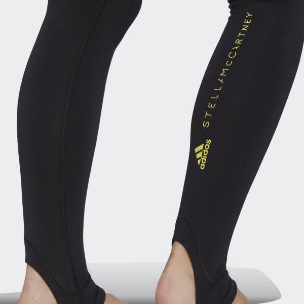 Svart adidas by Stella McCartney TrueStrength Yoga Tights MBI68