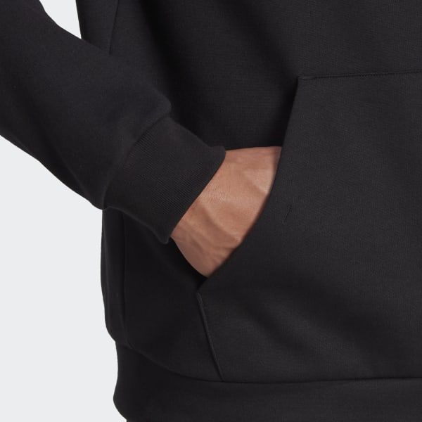 Czerń Future Icons 3-Stripes Hoodie HF567