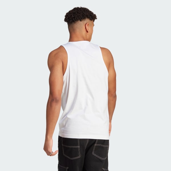 adidas Playera Sin Mangas adidas Sportswear Augmented Blanco