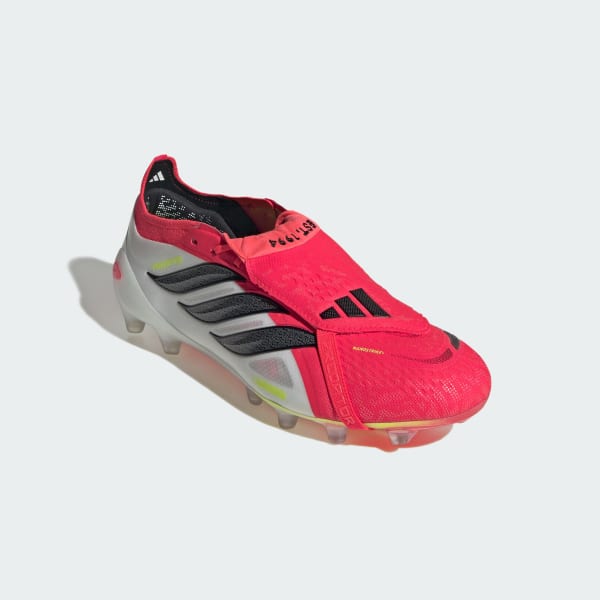 Vermelho Botas de Futebol com Língua Dobrada Predator Elite - Piso Artificial