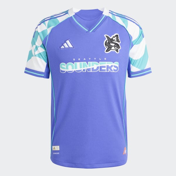 【adidas】SEATTLE バスケットボール ユニフォーム adidas Seattle Sounders FC 2025 Archive Jersey - Blue | Free