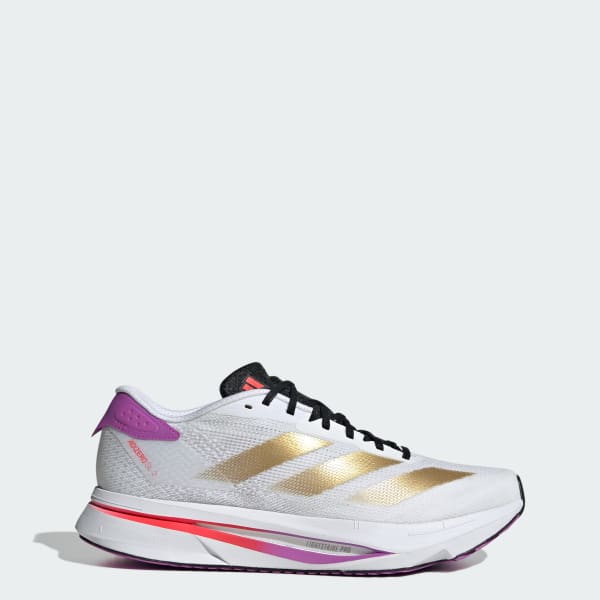 สีขาว รองเท้าวิ่ง Adizero Sl2