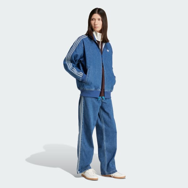 Azul Pantalón Adicolor Denim Firebird