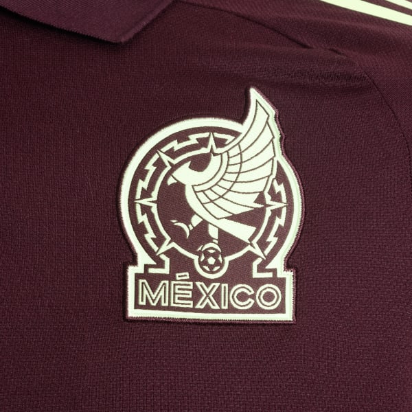 Violeta Playera Polo de algodón Selección Nacional de México