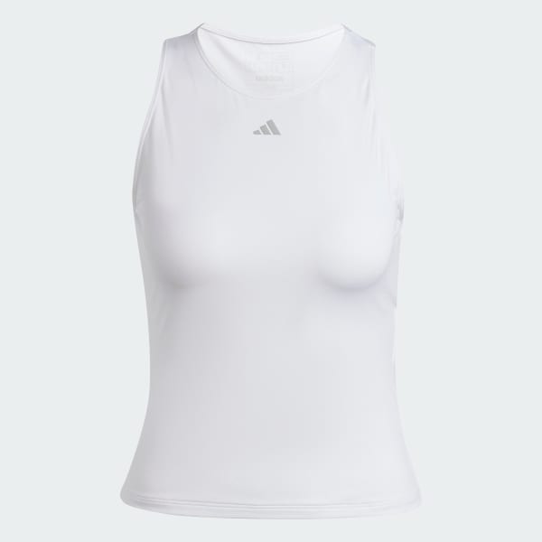 White Yoga Studio Tank Top