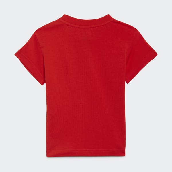 Kırmızı adidas x Classic LEGO® Tişört ve Şort Takımı P1550