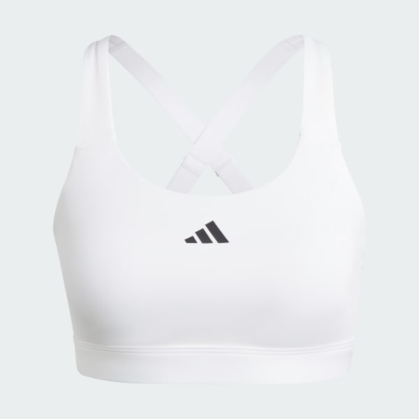 blanc Brassière de training maintien fort TLRDREACT