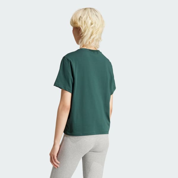 Green Adicolor Trefoil Boxy Tee
