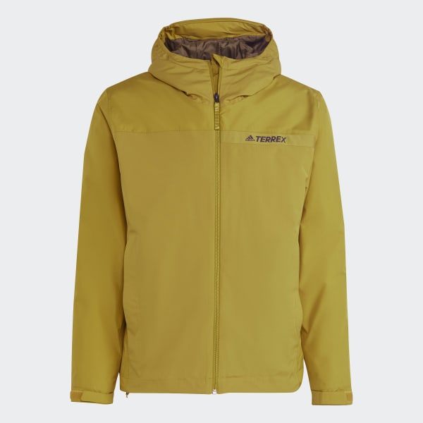 Green Terrex Multi RAIN.RDY Primegreen Insulated 2L Rain Jacket