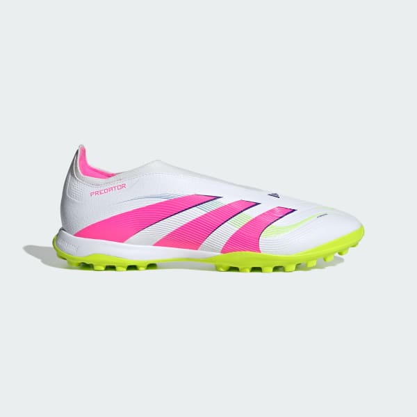 Blanc Chaussure sans lacets Predator League Turf