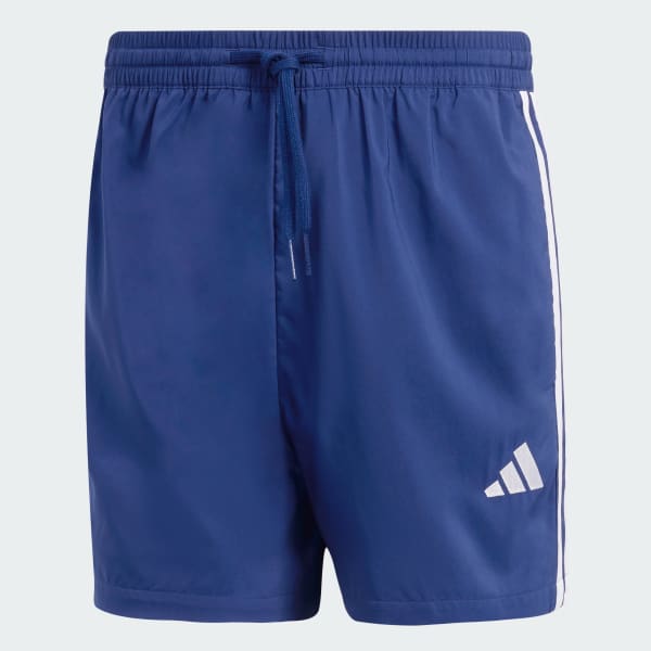 Blue Essentials 3-Stripes Chelsea Shorts 5-Inch