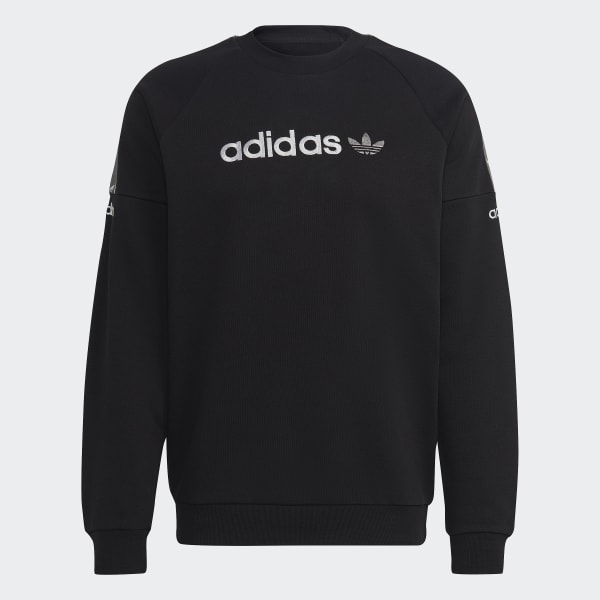 Adidas tape crew sweatshirt deals